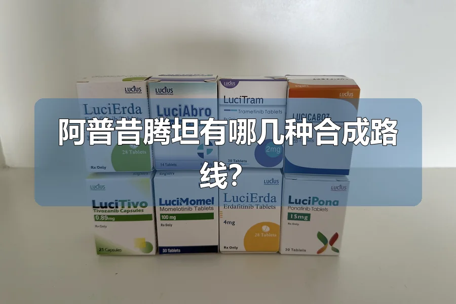 阿普昔腾坦有哪几种合成路线？